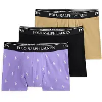 Ralph Lauren Boksershorts 'CLASSIC' sennep / lavendel / sort / hvid