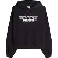 Bershka Sweatshirt sort / hvid