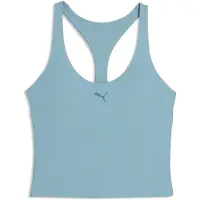 Puma SHAPELUXE Racerback Tight Tank Top Women, Clothing, Baltic Sea Blue, M