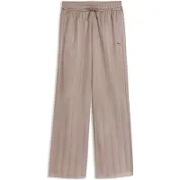 Puma League Wide Leg Pants Women, Fitness, Sandstone, M