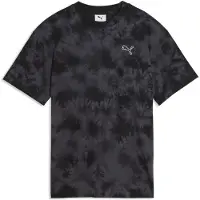 Puma Essentials Relaxed Tie-Dye Tee Youth, Clothing, Black, 9-10Y