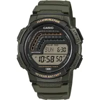 Casio Ws-1800 44.2mm 10atm Quartz Digital Ur