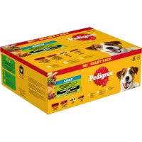 Pedigree Adult Mix Selection i sauce multipack vådfoder til hunde poser
