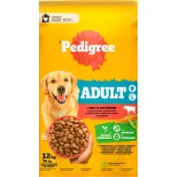 Pedigree Tør Voksen - Hundemad - Oksekød & Grøntsager - 12 kg