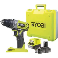 Ryobi R18pd2-120b 18v 1x2.0ah Slagboremaskine
