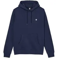 Element - Sweatshirts - Icon Embroidery Hooded Sweatshirt Eclipse Navy til UnisexBomuld - Størrelse M - Flåde