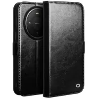 Qialino Huawei Mate 80 Classic Læderpung - Sort