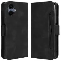 Mtp Products Samsung Galaxy A06 Pung Cover med Kortholder - Sort
