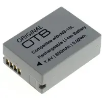 Mtp Products Canon NB-10L Batteri - PowerShot G3 X, G1 X, SX60 HS - 800mAh