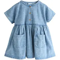 Next Kjole blue denim