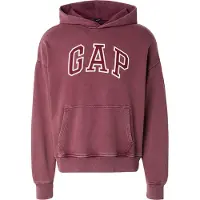 Gap Sweatshirt burgunder / mørkerød / hvid