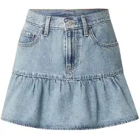 Levi's Nederdel 'Flounce Mini Skirt ' blue denim