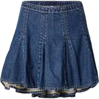 Levi's Nederdel 'Godet' blue denim