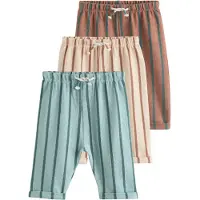 Next Bukser beige / brun / smaragd / siv