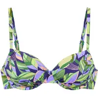 s.Oliver Bikinioverdel natblå / grøn / lysegrøn / lavendel