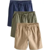 Next Bukser beige / navy / grøn