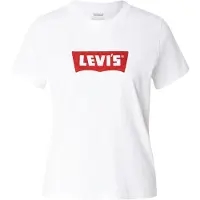 Levi's Shirts 'Graphic Favorite Tee' knaldrød / hvid
