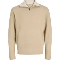 JJ REBEL Pullover 'JREBBEATON' beige