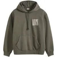 Levi's Sweatshirt oliven / hvid