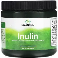 Swanson Health , Inulin, Prebiotisk Løselig Fiber, 8 oz (227 g)