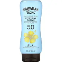 Hawaiian Tropic , Daglig Aktiv, Sport Solcreme, SPF 50, Lys Tropisk, 8 fl. oz (236 ml)