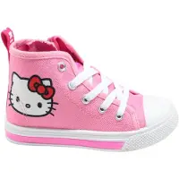 Hello Kitty Pvc Sole With Lights High Sko
