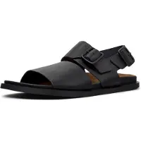 Camper Campertil mænd. K101092-001 Lluc læder sandaler sort (42), Fast, Spænder, Casual