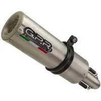 Gpr Exhaust Systems Yamaha Tracer 900 Gt 2018-2020 With Catalyst Db Killer Homologeret Fuldlinjesystem