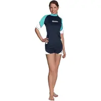 Mares Loose Fit She Dives Kortærmet Rash Guard