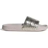 Adidas Pantoletter 'Adilette' sølv