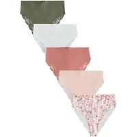 Next Slip nude / oliven / rosé / pastelrød / hvid