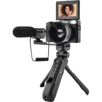 Agfa AgfaPhoto Realishot VLG-4K, 24 MP, CMOS, 4K Ultra HD, 250 g, Sort