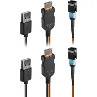 Lindy Hdmi 8k60 Mpo Fiberoptisk Kabel 100 M
