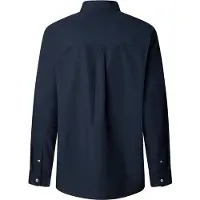 Pepe Jeans Pepe Jeanstil mænd. PM3090838 Creed navy skjorte (M), Casual, Bomuld, Lange ærmer, Blå