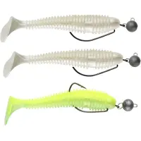 Swimy Galfion Fat Shad Cheburashka Rig Blødt Agn 5g 95 Mm 20 Enheder
