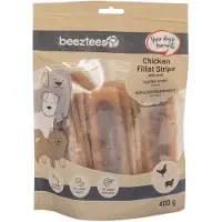 Beeztees Kyllingefiletstrimler med Lam - 400 g
