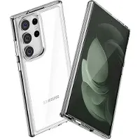 Crong Crystal Shield Cover - Samsung Galaxy S23 Ultra Etui (Gennemsigtig)