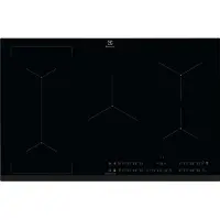 Electrolux EIV835, Sort, Indbygget, 80 cm, Zone induktionskogeplade, 5 zone(s), 5 zone(s)