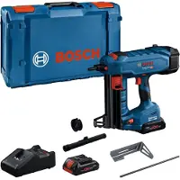 Bosch GNB 18V-40, Sømpistol, Lige magasin, Sort, Blå, 1,3 cm, 4 cm, 96 dB
