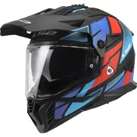 LS2 Mx702 Pioneer Ii Block Fullface-hjelm