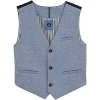 We fashion Vest navy / lyseblå