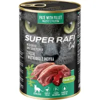Rafi Super steriliseret kat 12 x 400 g - Gås & Kalkunlever