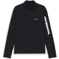 BOSS Crew neck sweatshirt i en bomuldsblanding