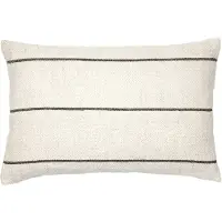 Broste Copenhagen Sigrid Pudebetræk 40x60 cm Light beige-black