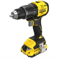 Stanley slag-/skruetrækker V20 SFMCD716D2A 2x2Ah + 100 ACC