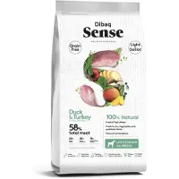 Dibaq Sense Grain Free Light & Senior And-og Kalkunhundefoder 12kg