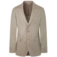 Hackett Linen Delave Hopsack Blazer
