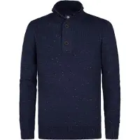 Petrol Industries Pullover 'Buffalo' mørkeblå