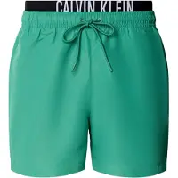 Calvin Klein Swimwear Badeshorts 'Intense Power' smaragd / sort / hvid