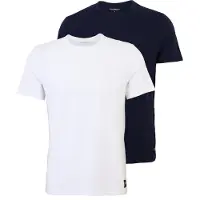 Emporio Armani Emporio Armanitil mænd. EM000391_AF20673 Essential Logolabel T-shirts navy (S), Hvid, Casual, Bomuld, Korte ærmer, Blå